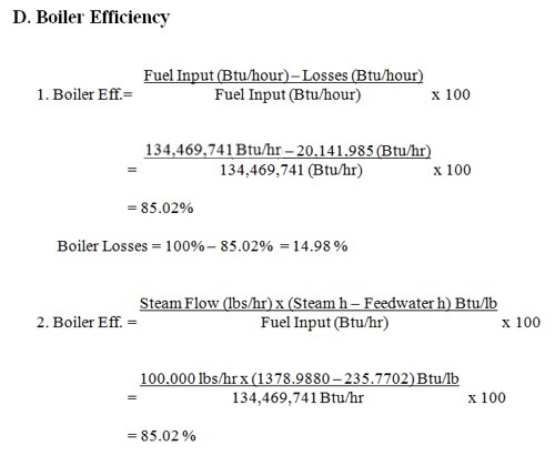 Boiler Efficiency